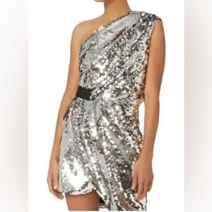 Carven One-Shoulder Dress